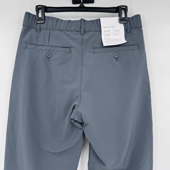 NWT Goodfellow & Co Mens Gray Tech Activewear Stretch Trouser Chino Pants XS - Picture 6 of 11